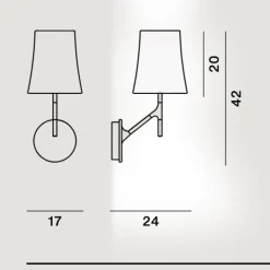 Lampada a parete Birdie - Foscarini