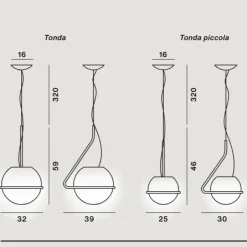 Lampada a sospensione Tonda - Foscarini