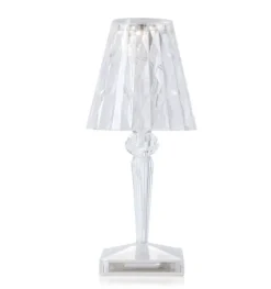 Lampada da tavolo Battery Trasparente - Kartell