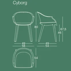 Poltroncina Cyborg - Magis