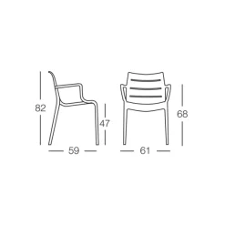 Poltroncina Sunset - Scab Design