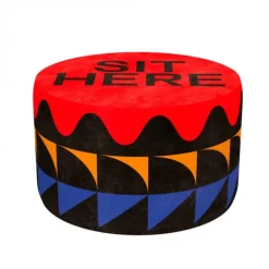 Pouf Oggian Sit Here - Qeeboo