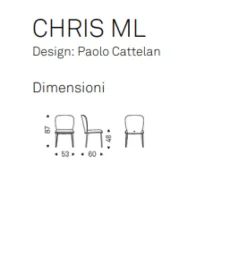 Sedia Chris ML Promo - Cattelan