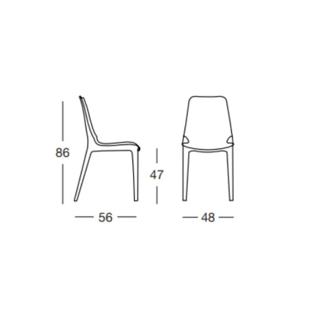 Sedia Ginevra - Scab Design