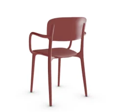 Sedia impilabile con braccioli Liberty - Calligaris