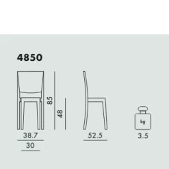 Sedia La Marie - Kartell