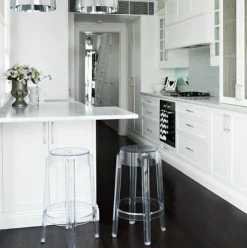 Sgabello Charles Ghost - Kartell