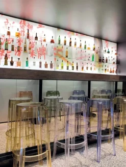 Sgabello Charles Ghost - Kartell