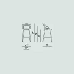 Sgabello Masters - Kartell