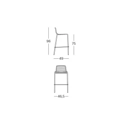 Sgabello Summer - Scab Design