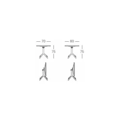 Tavolo Affiancabile Eco - Scab Design