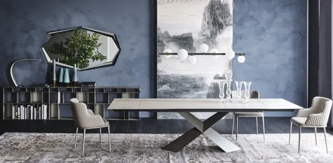 Tavolo Allungabile Tyron Keramik Drive - Cattelan Italia