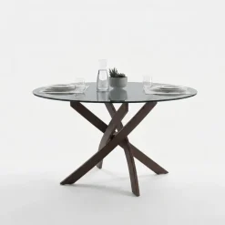 Tavolo Barone fisso - Cristallo - Bontempi