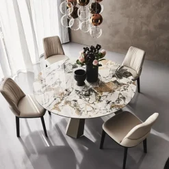 Tavolo Eliot Keramik Round - Cattelan Italia
