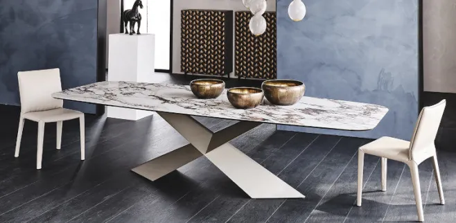 Tavolo Fisso Tyron Keramik - Cattelan Italia