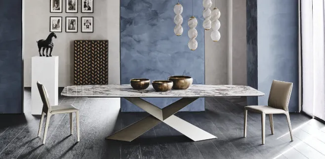 Tavolo Fisso Tyron Keramik - Cattelan Italia