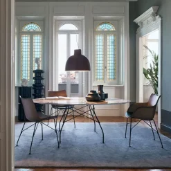 Tavolo Glossy Marmo Ovale - Kartell