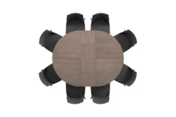 Tavolo Rotondo Allungabile Big Round - Ozzio Italia