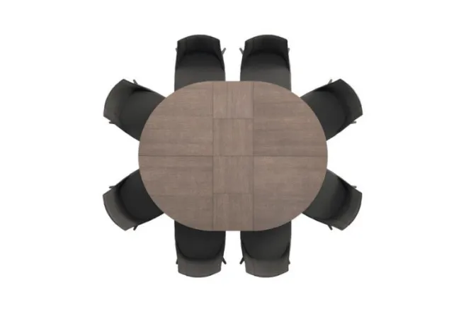 Tavolo Rotondo Allungabile Big Round - Ozzio Italia