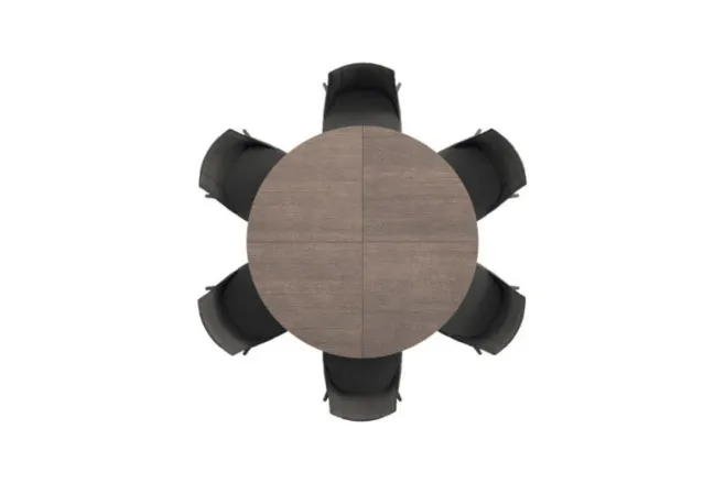 Tavolo Rotondo Allungabile Big Round - Ozzio Italia