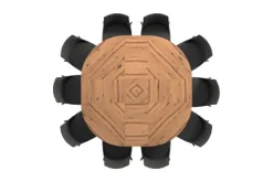 Tavolo Rotondo Allungabile Big Round - Ozzio Italia